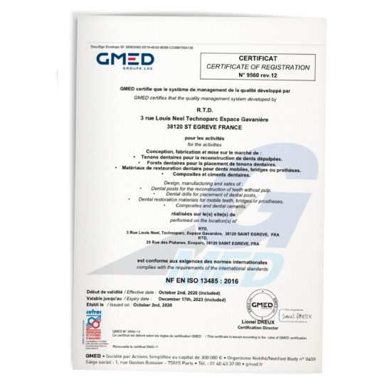 Certificates